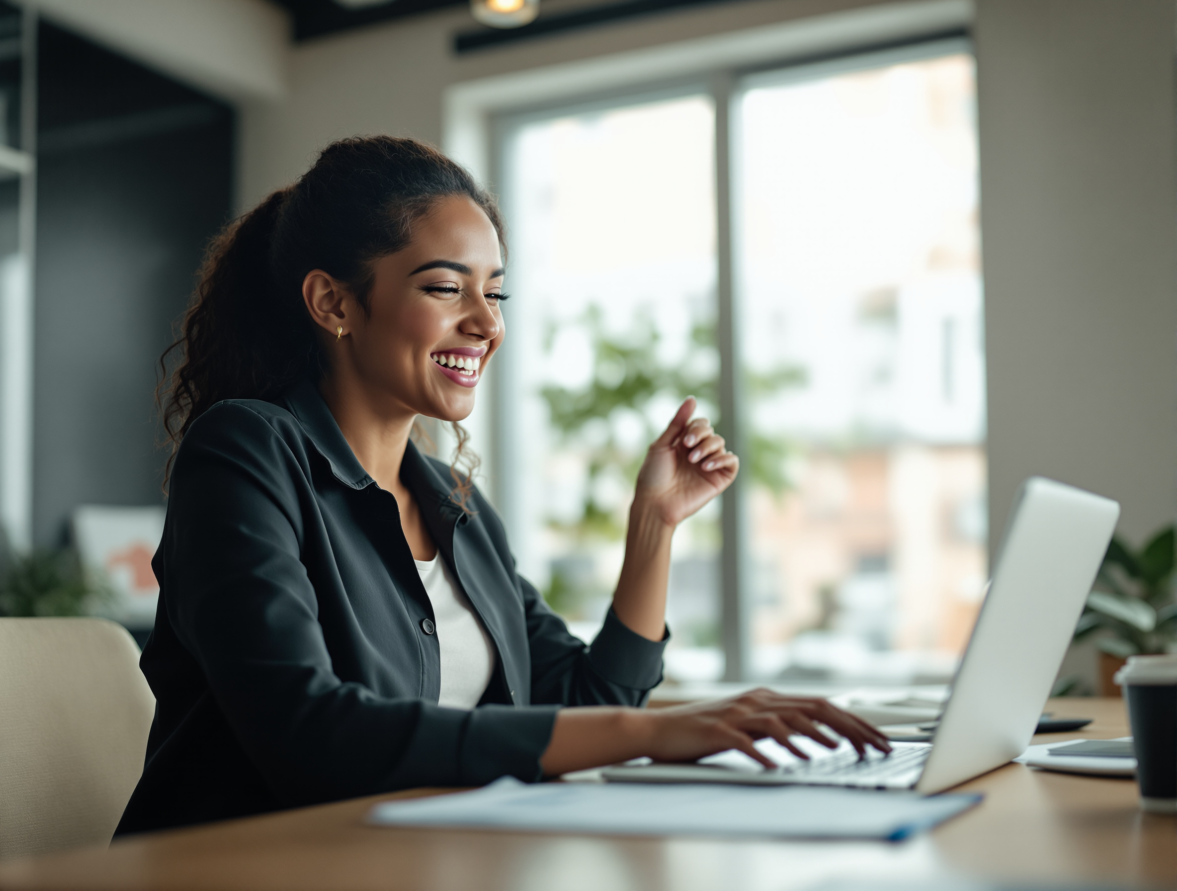 A professional finishing a short, focused learning session